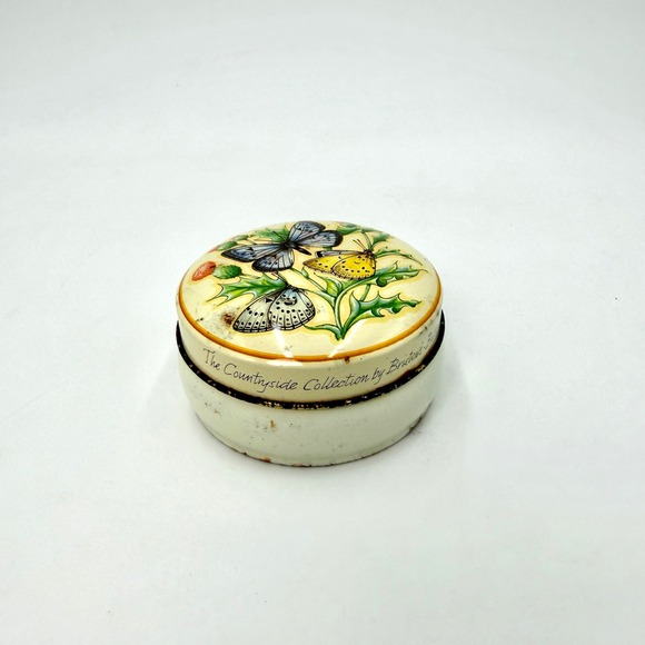 Bristow's of Devon Other - Vintage Bristow's of Devon Butterfly Tin Countryside Collection Made in England